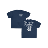 Utah State Saturday Football Club Graphic Tee - Navy