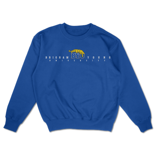 BYU Spellout Graphic Crewneck