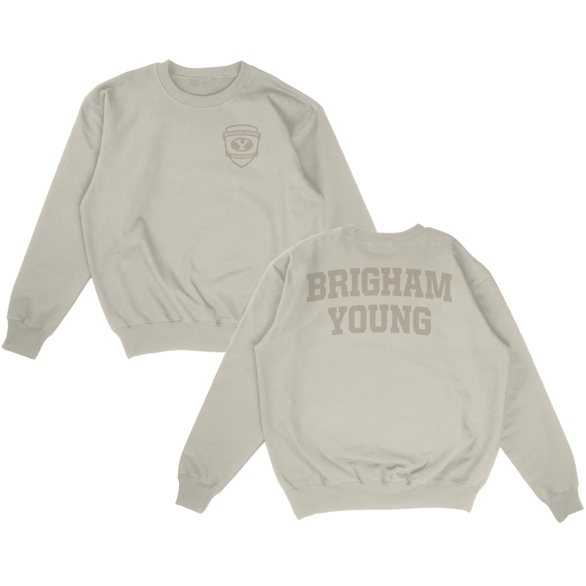 BYU Women's Soccer Vintage Crewneck - FanStreet