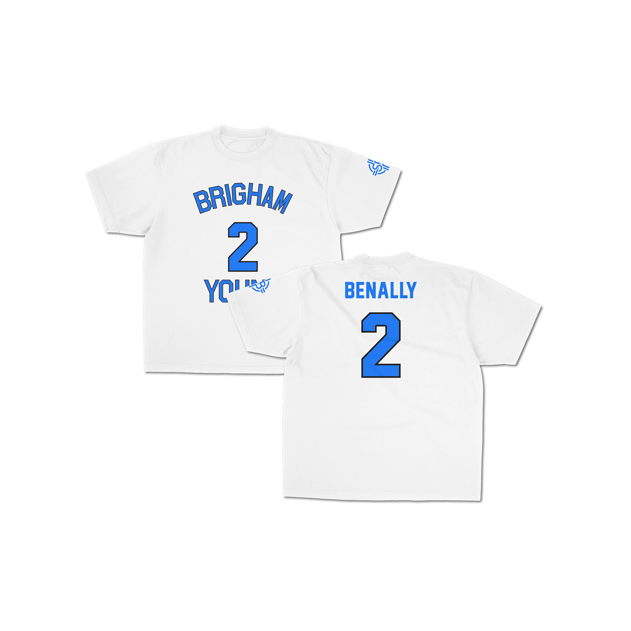 BYU Sydney Benally Jersey Tee - FanStreet
