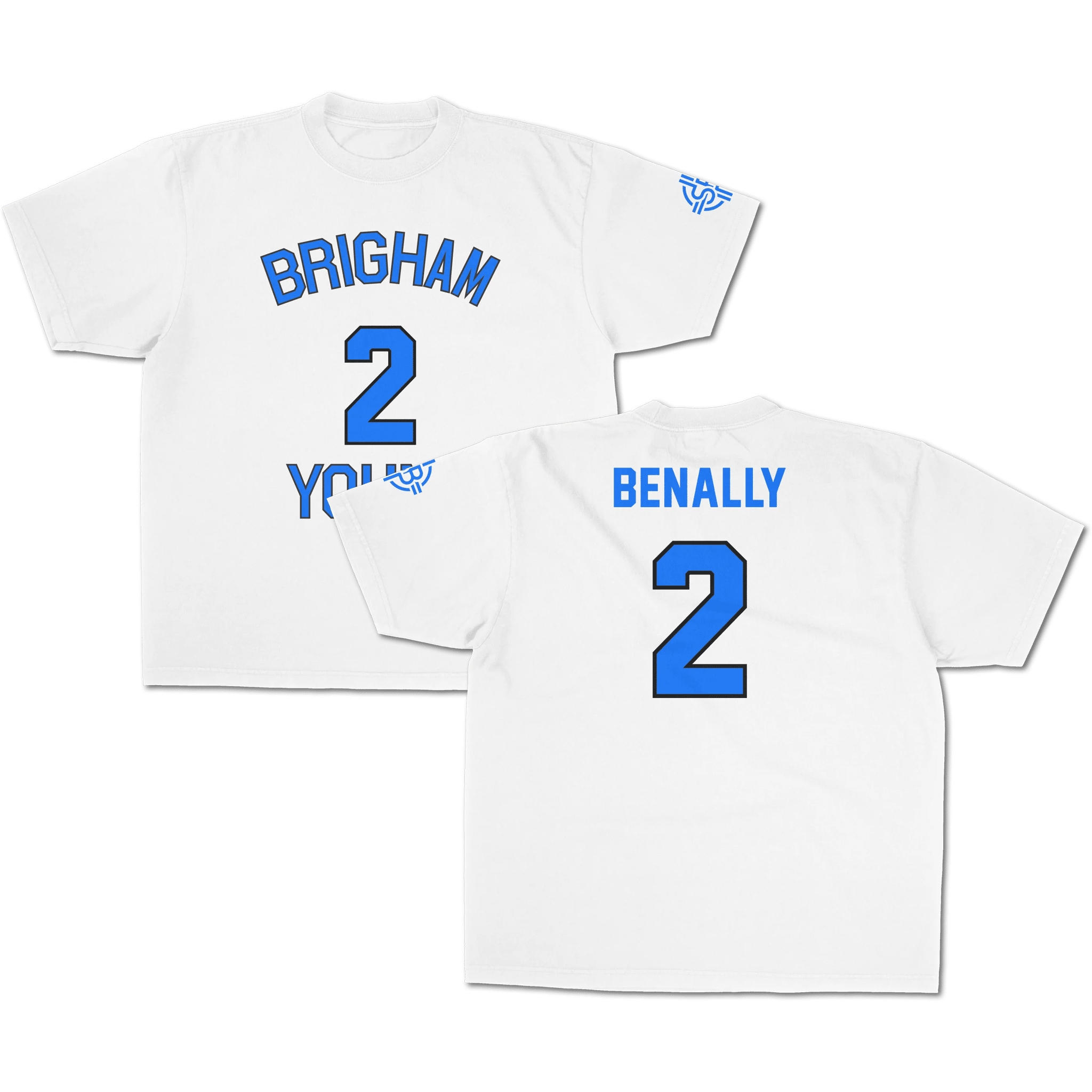 BYU Sydney Benally Jersey Tee - FanStreet