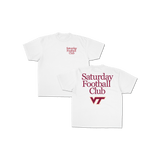 VT Saturday Football Club Graphic Tee - White