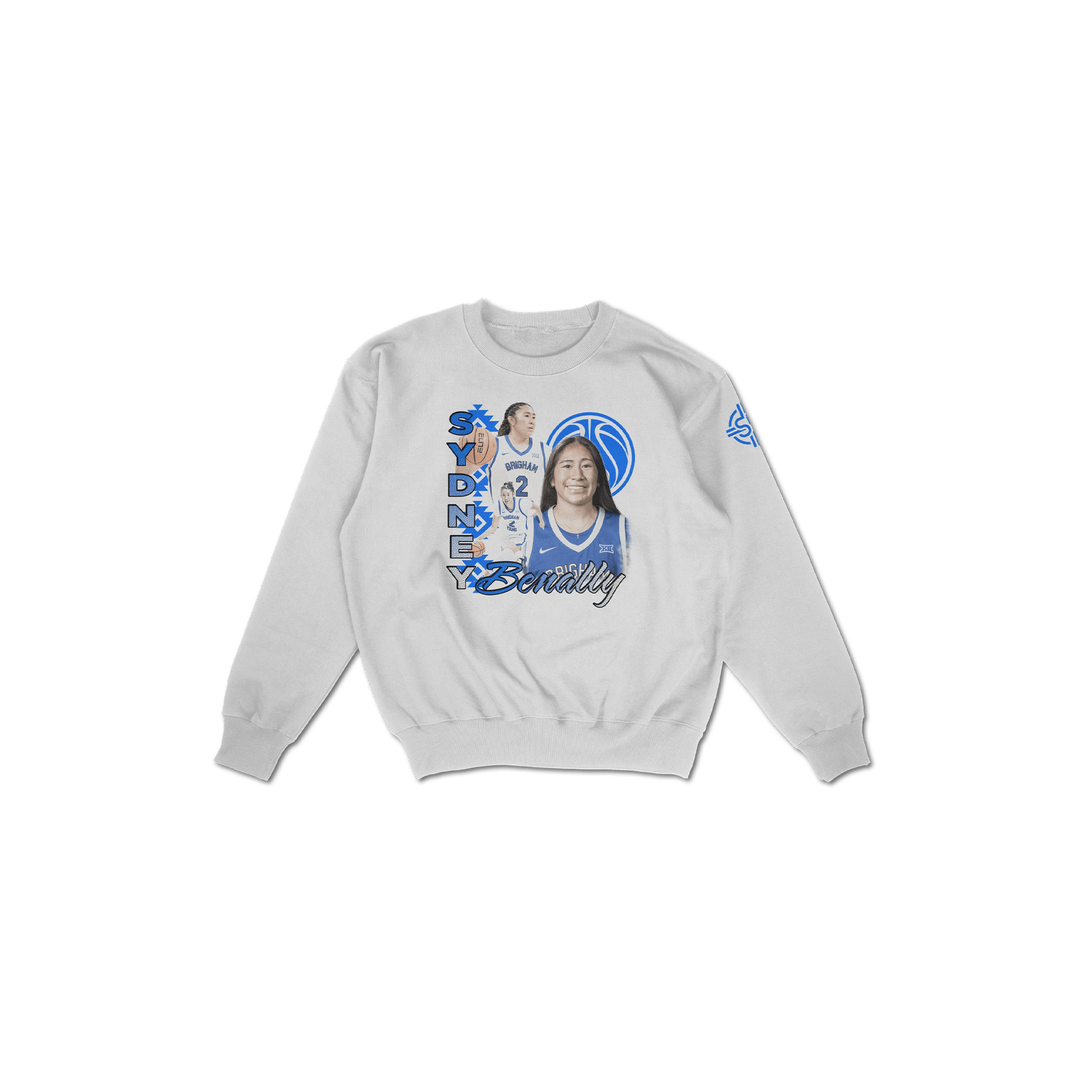 BYU Sydney Benally Bootleg Graphic Crewneck - FanStreet
