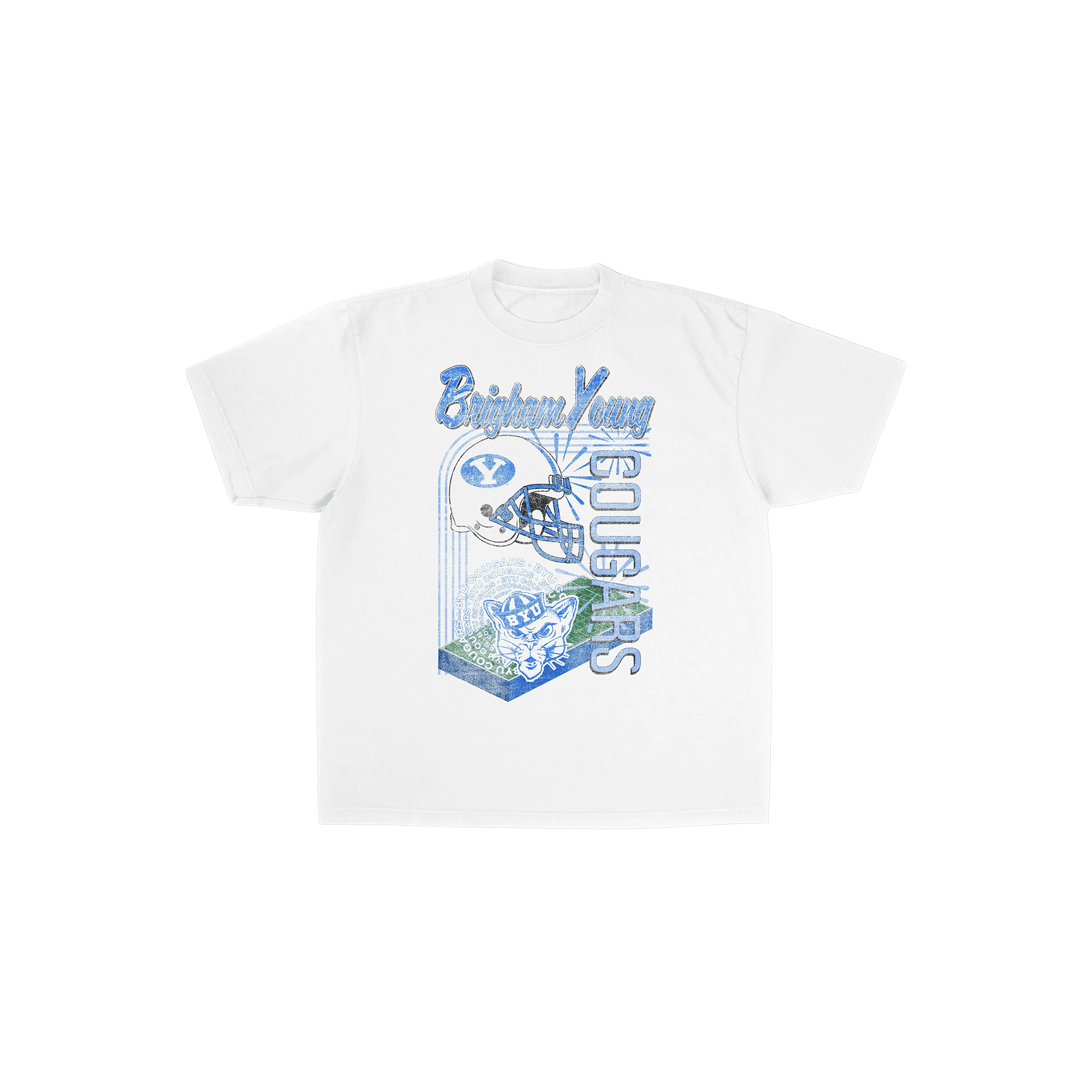 BYU Cougars Vintage Inspired Field Tee - FanStreet
