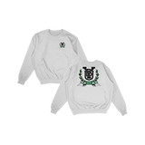 BYU Laurel Pullover Crewneck - White
