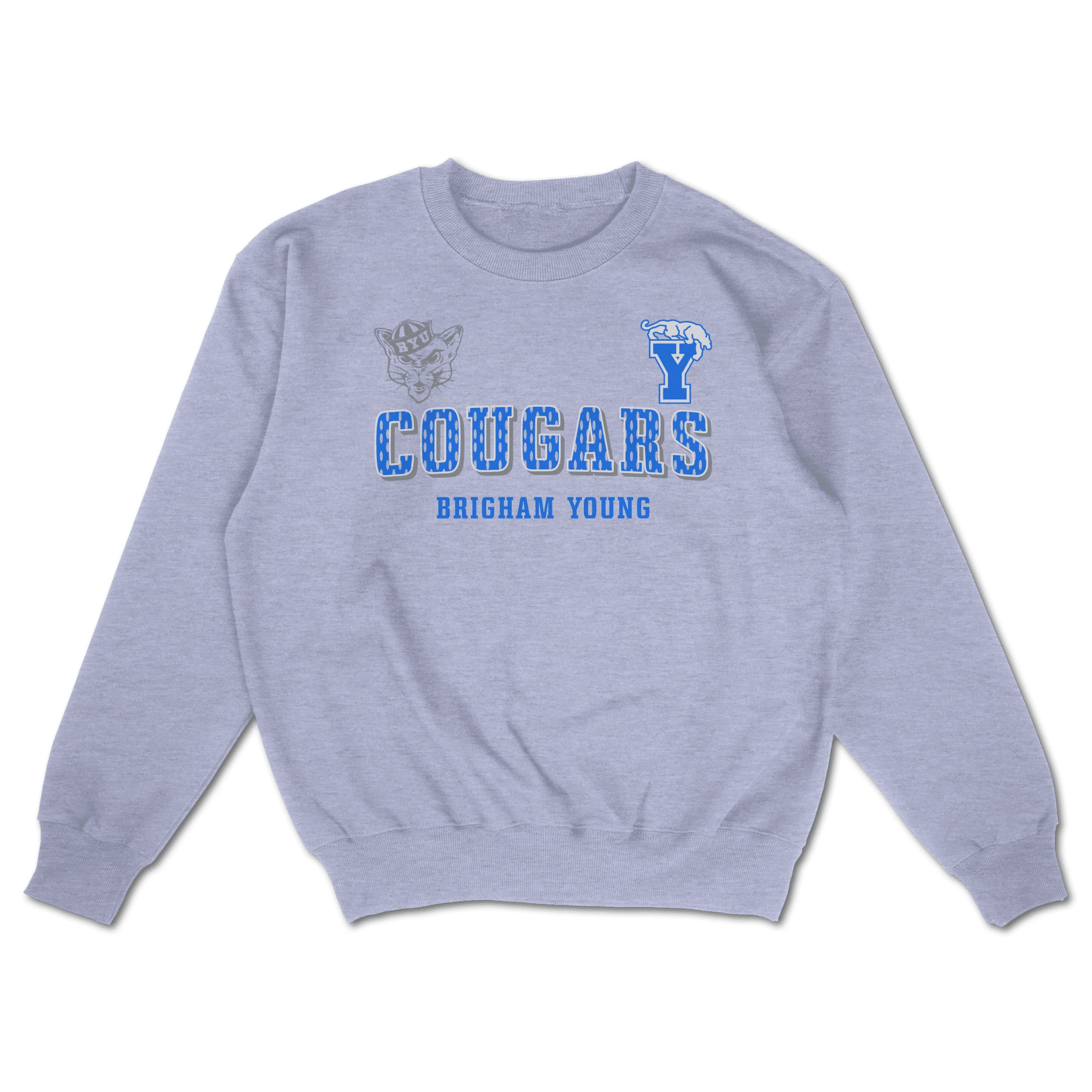 Brigham Young Cougars Legacy Crewneck - FanStreet