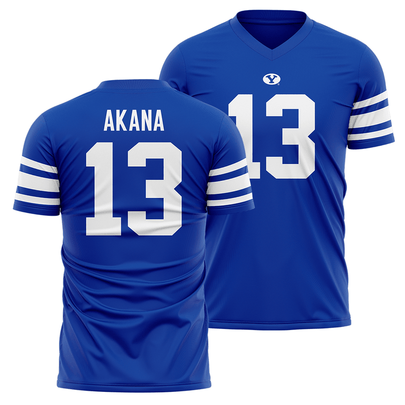 BYU 2025 Tausili Akana Football Jersey - FanStreet
