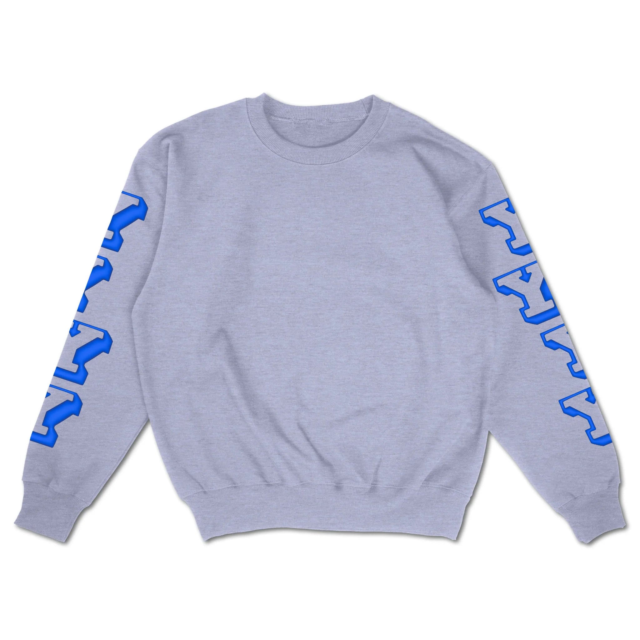 BYU Puffy Y Vintage Inspired Crewneck - Heather Gray