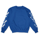 BYU Puffy Y Vintage Inspired Crewneck - Royal Blue