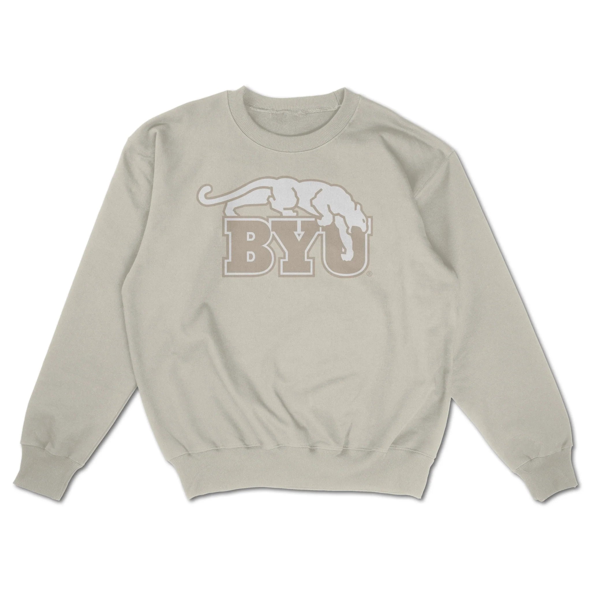 BYU Vintage Ivory Beetdigger Crewneck - FanStreet