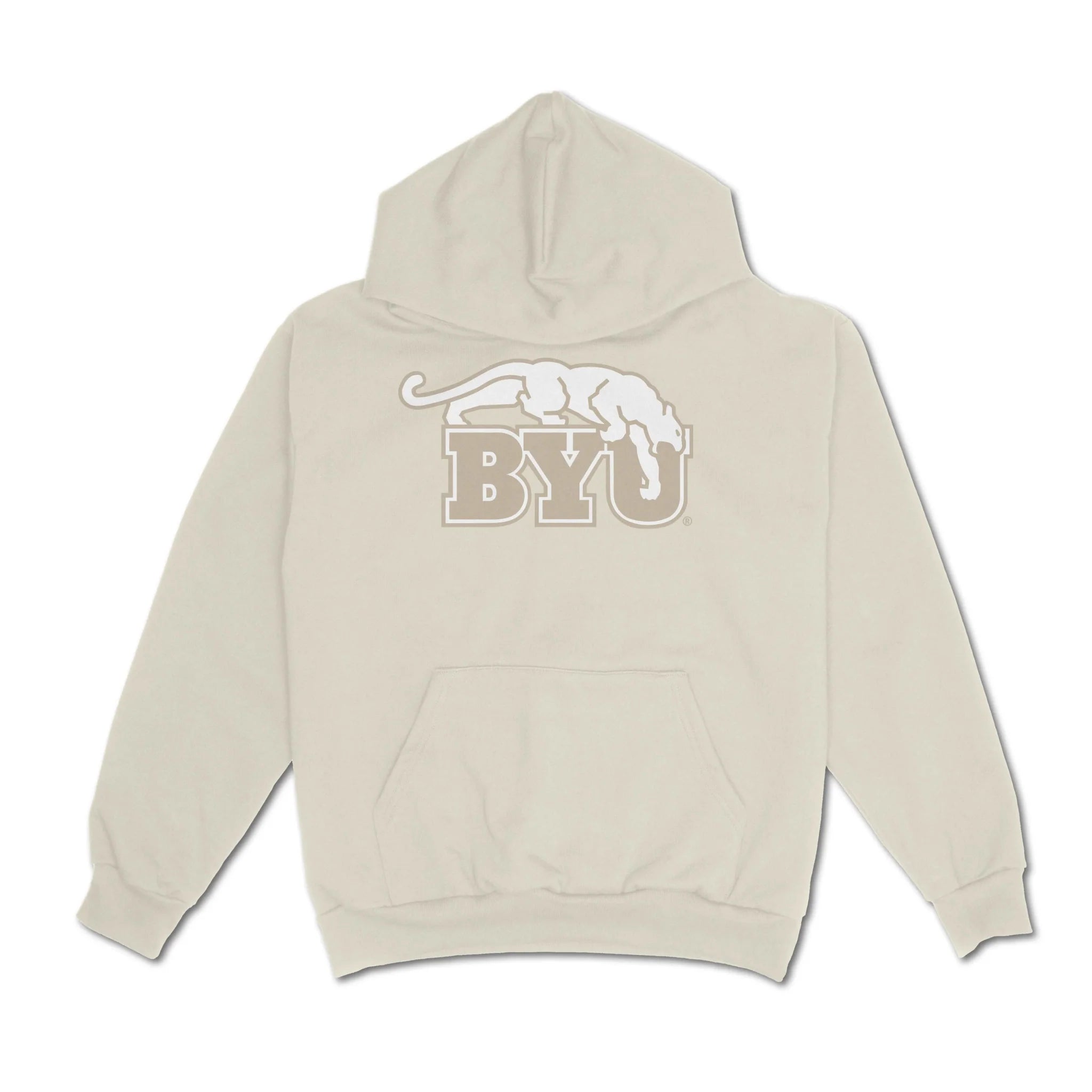 BYU Vintage Ivory Beetdigger Hoodie - Ivory